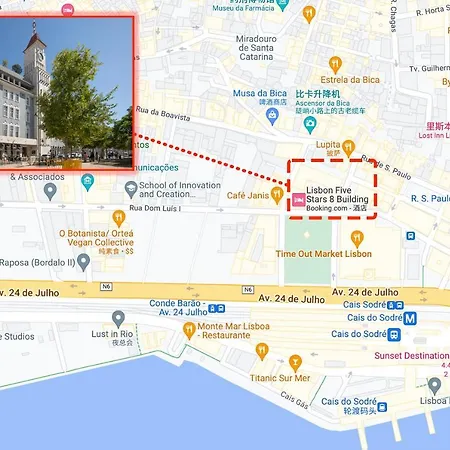 Casa De Verao 8 Building * Lissabon